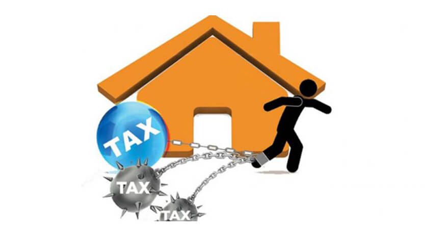 Property taxes to be paid