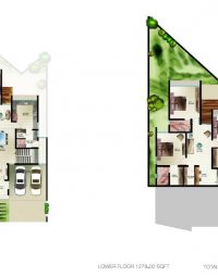 Villa type layout